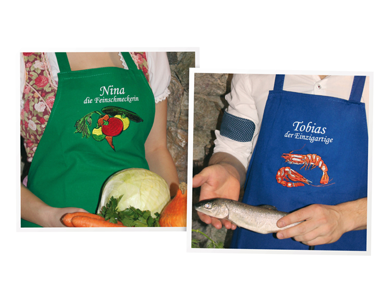 39_13050_Fürhapter Namensgeschenke Kochschürzen SCHÖNER KOCHEN